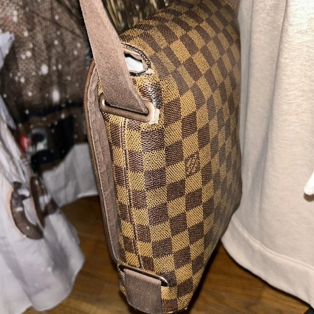 Louis Vuitton shoulder Damier Ebene bag PM Brooklyn Brown - Picture 12 of 17